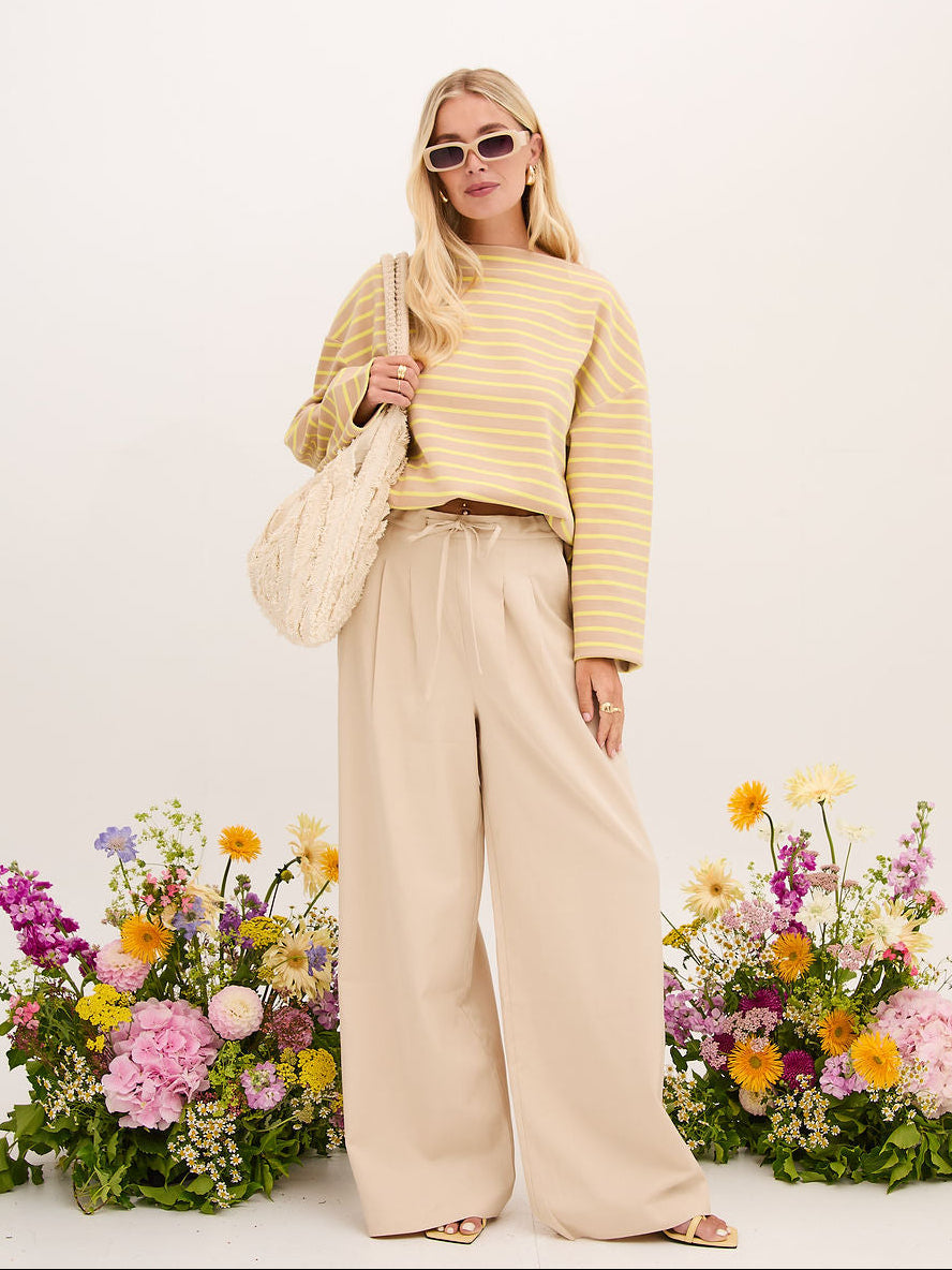 Eleanor Long Sleeve Striped Top