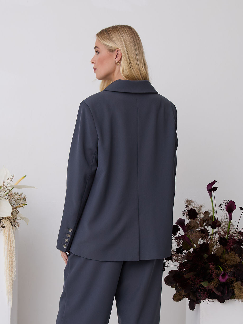 Ella Slate Premium Blazer