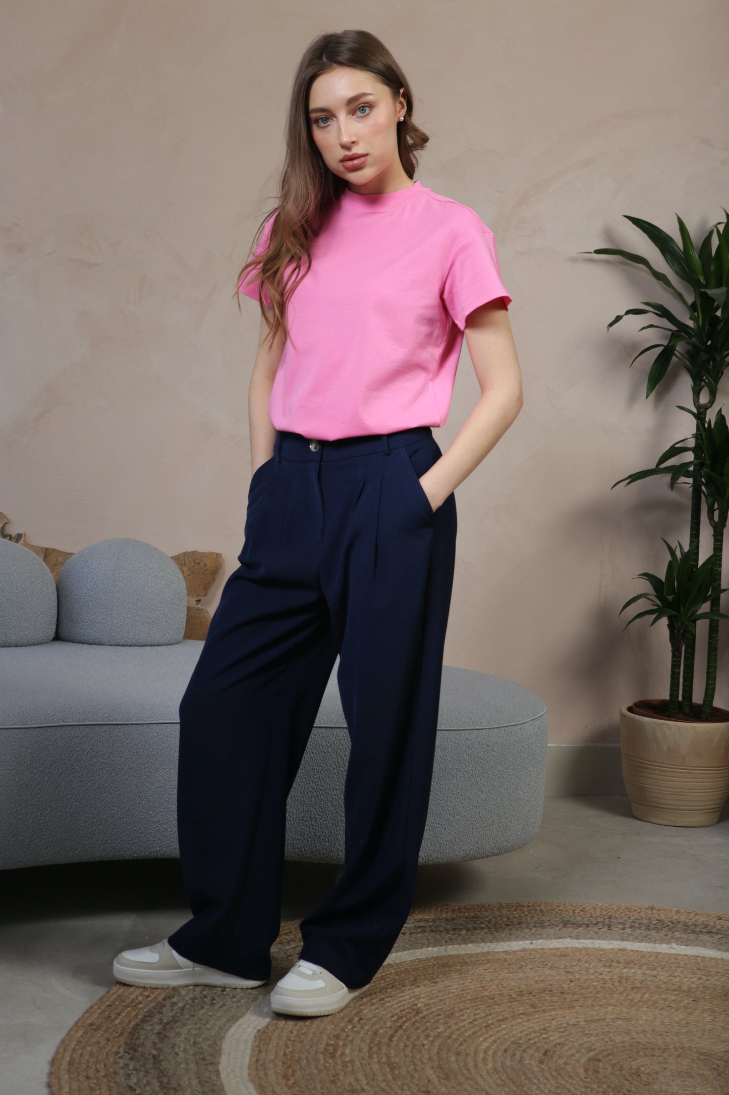 Pink Relaxed T-Shirt