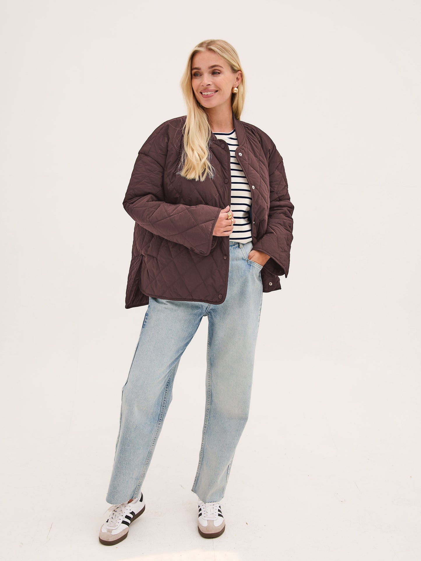 Carla Brown Quilted Jacket