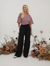 Ebba Black Peached Trousers