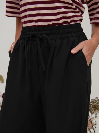 Ebba Black Super Soft Trousers