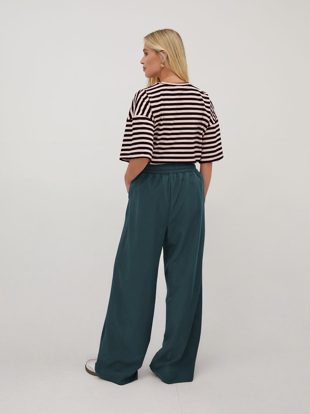 Ebba Teal Super Soft Trousers