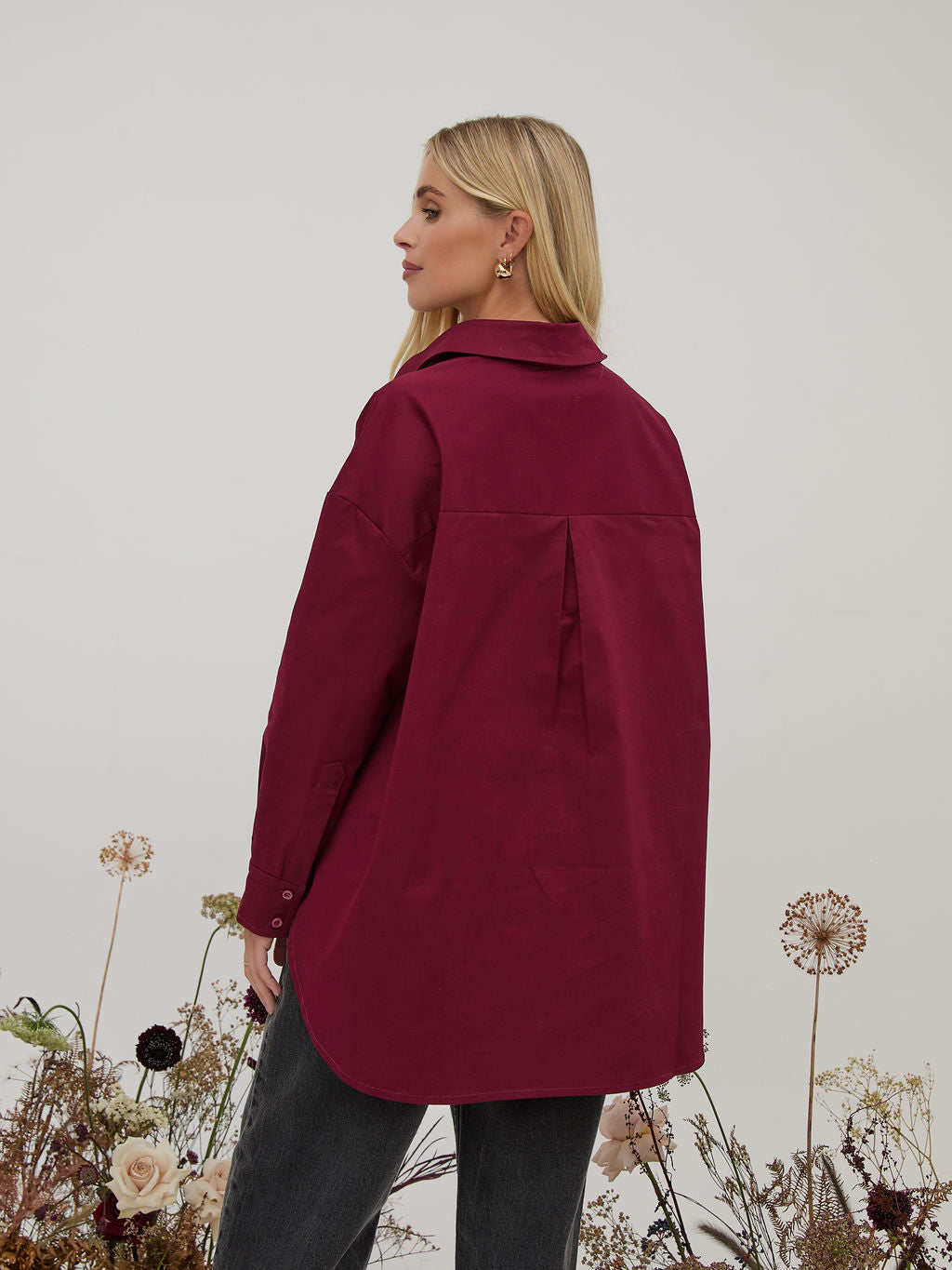 Scarlett Burgundy Soft Touch Ultimate Shirt