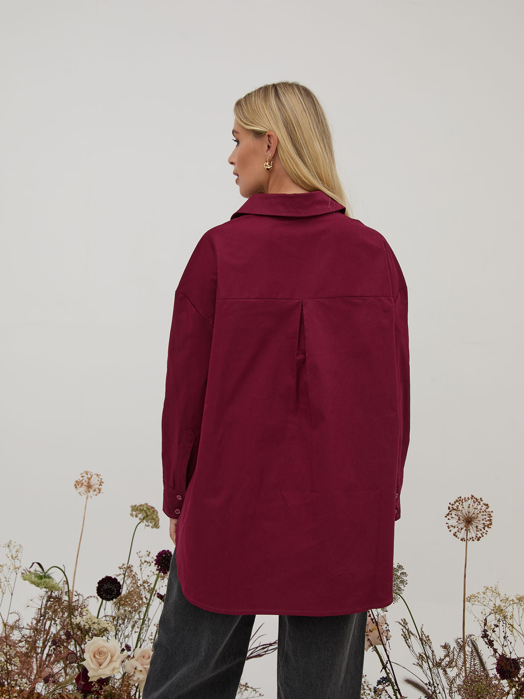 Scarlett Burgundy Soft Touch Ultimate Shirt