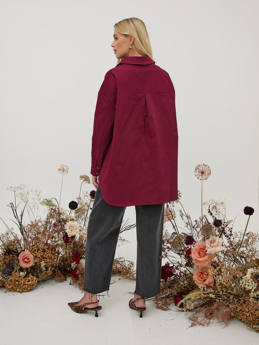 Scarlett Burgundy Soft Touch Ultimate Shirt