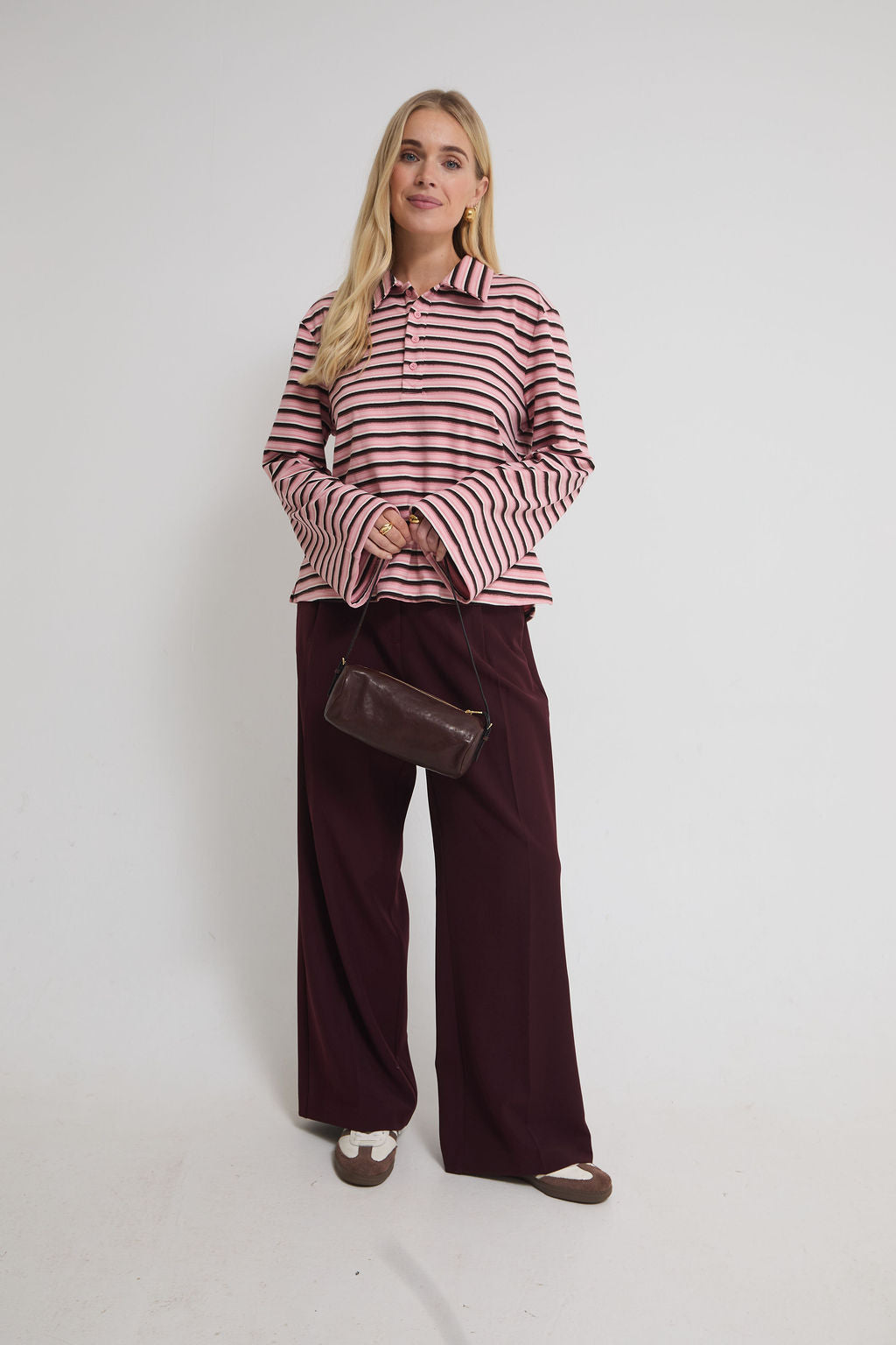 Erin Supersoft Polo Top