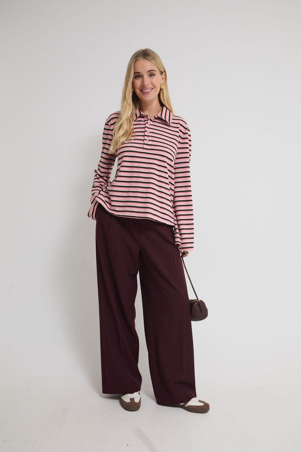 Erin Supersoft Polo Top