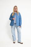 Ornella Denim Quilted Jacket