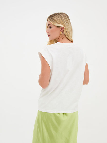 Vivi Sleeveless Jersey Top