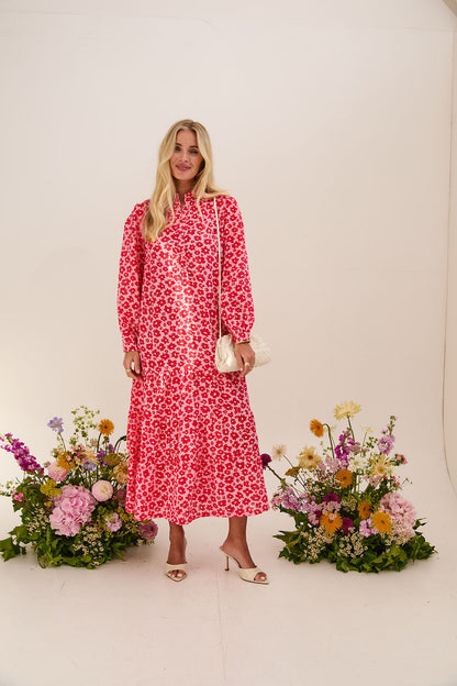 Joni Floral Midi Dress