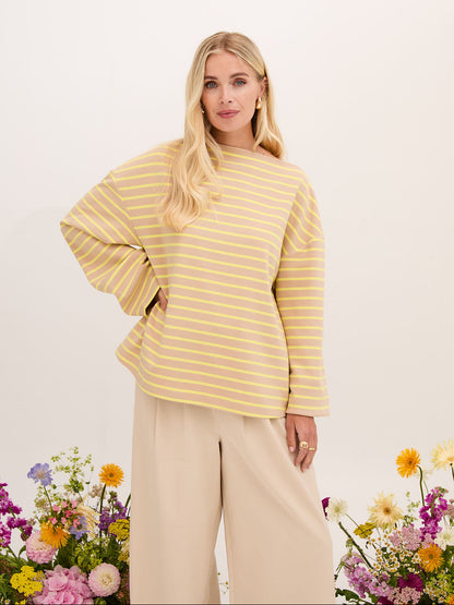 Eleanor Long Sleeve Striped Top
