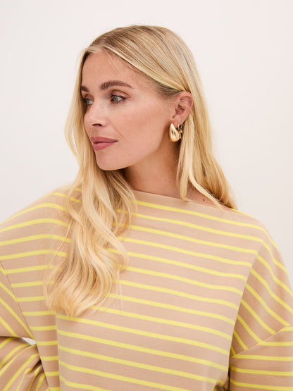 Eleanor Long Sleeve Striped Top