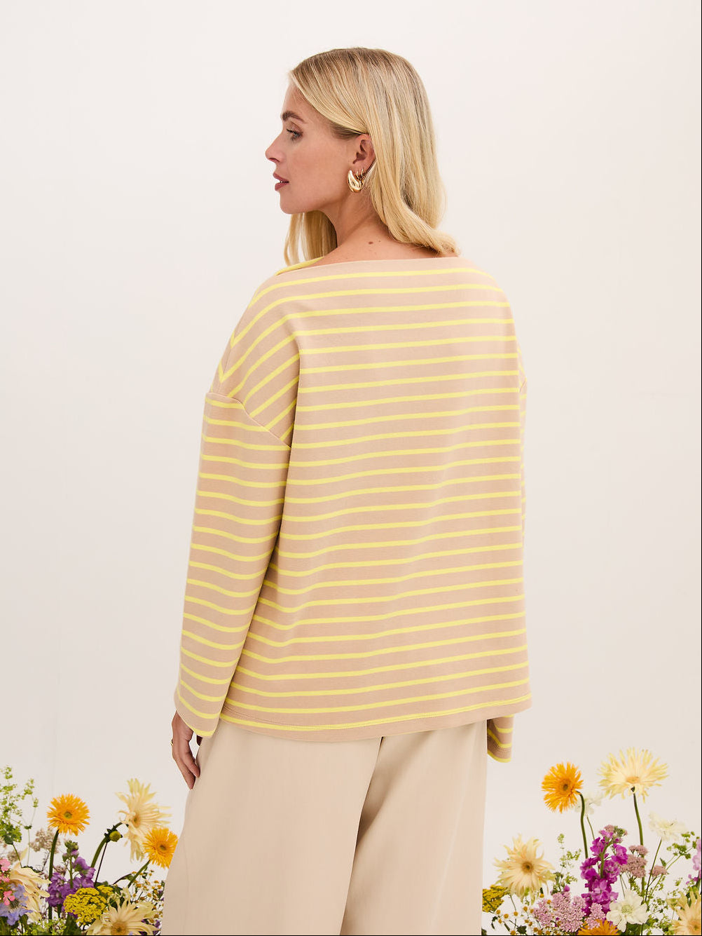 Eleanor Long Sleeve Striped Top