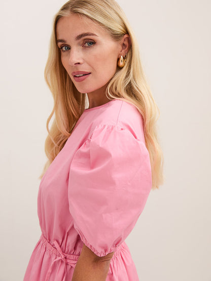 Farah Cotton Puff Sleeve Top