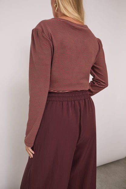 Ebba Brown Peached Trousers