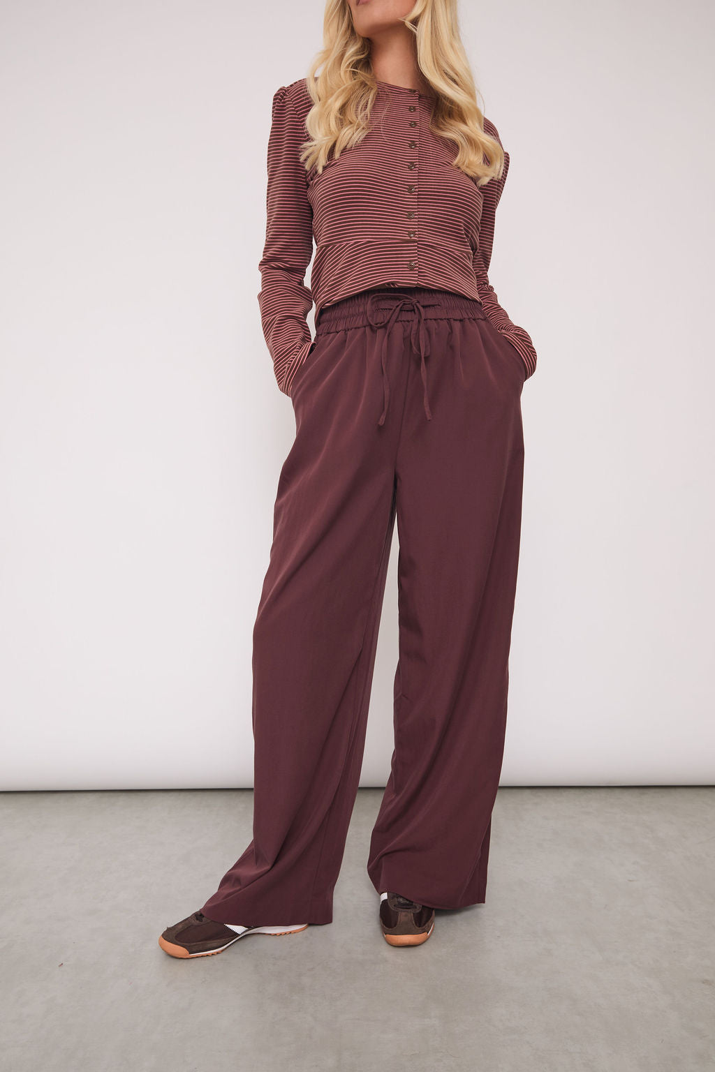 Ebba Brown Peached Trousers