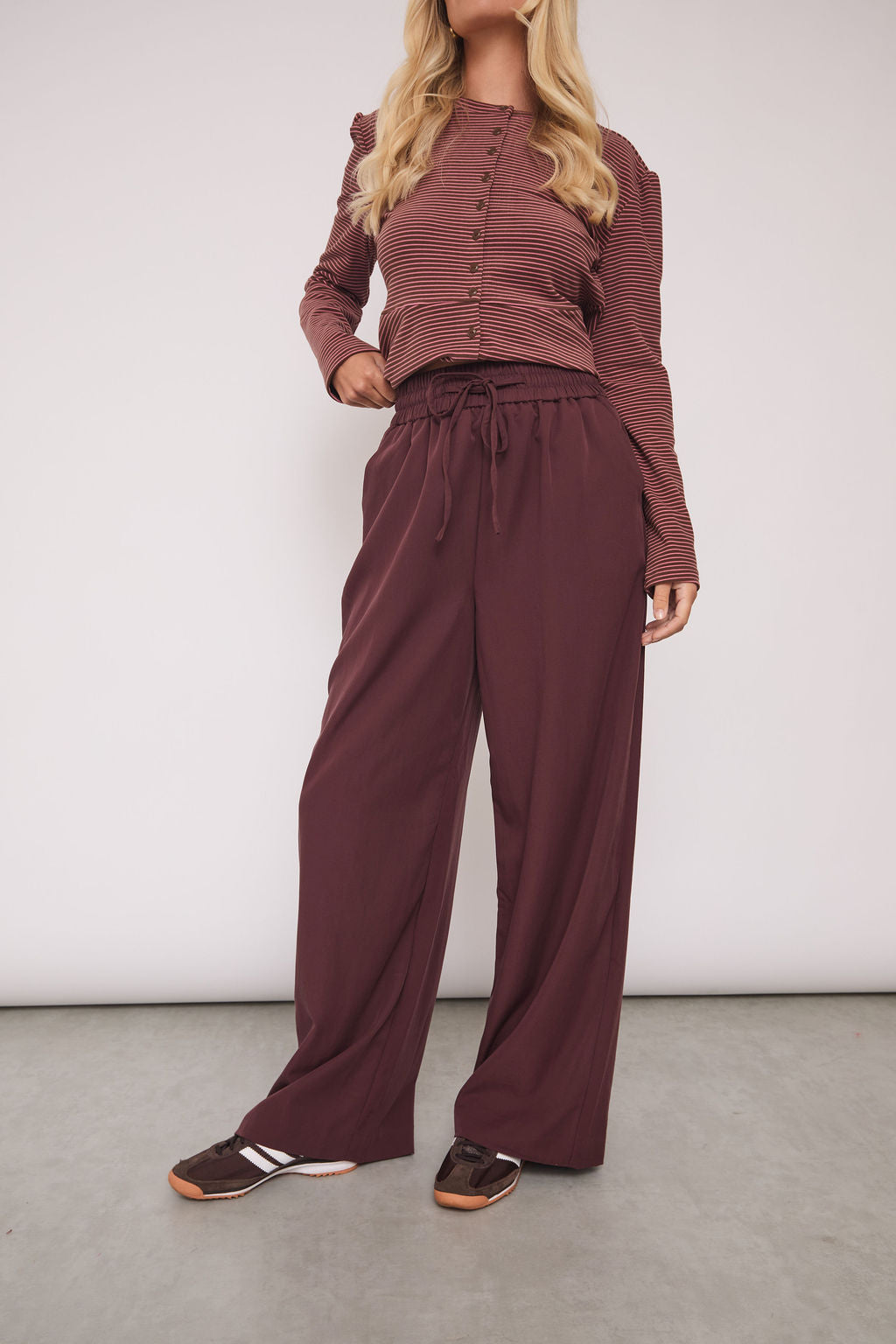 Ebba Brown Peached Trousers