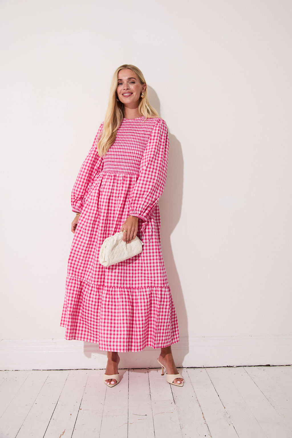 Elisa Gingham Dress