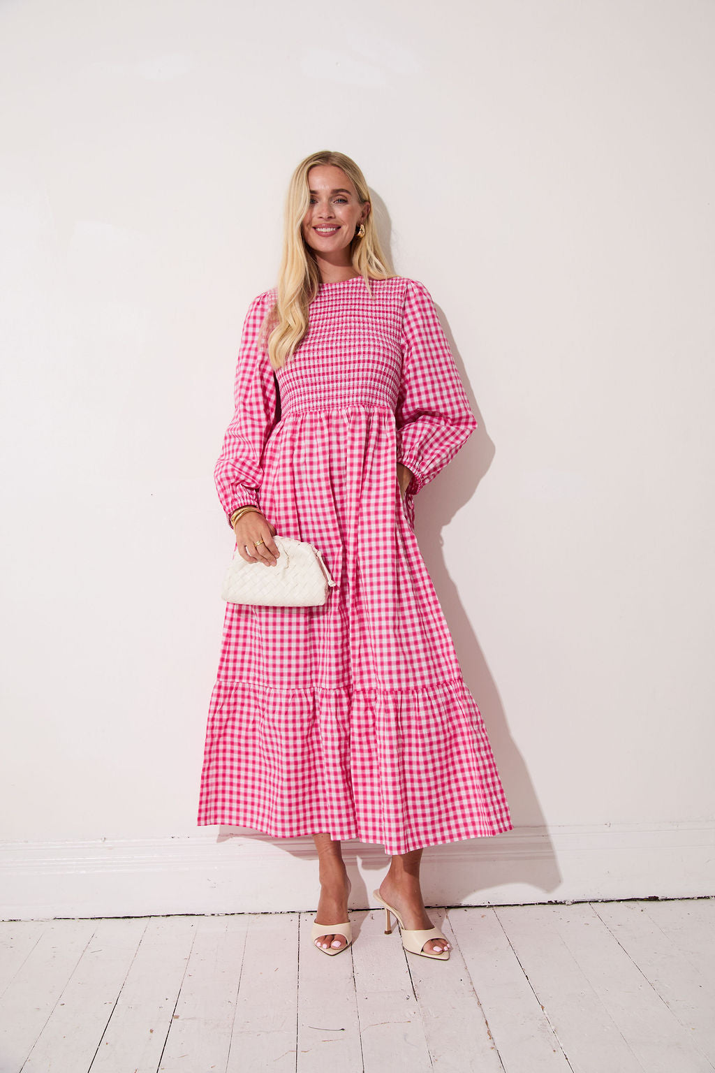 Elisa Gingham Dress